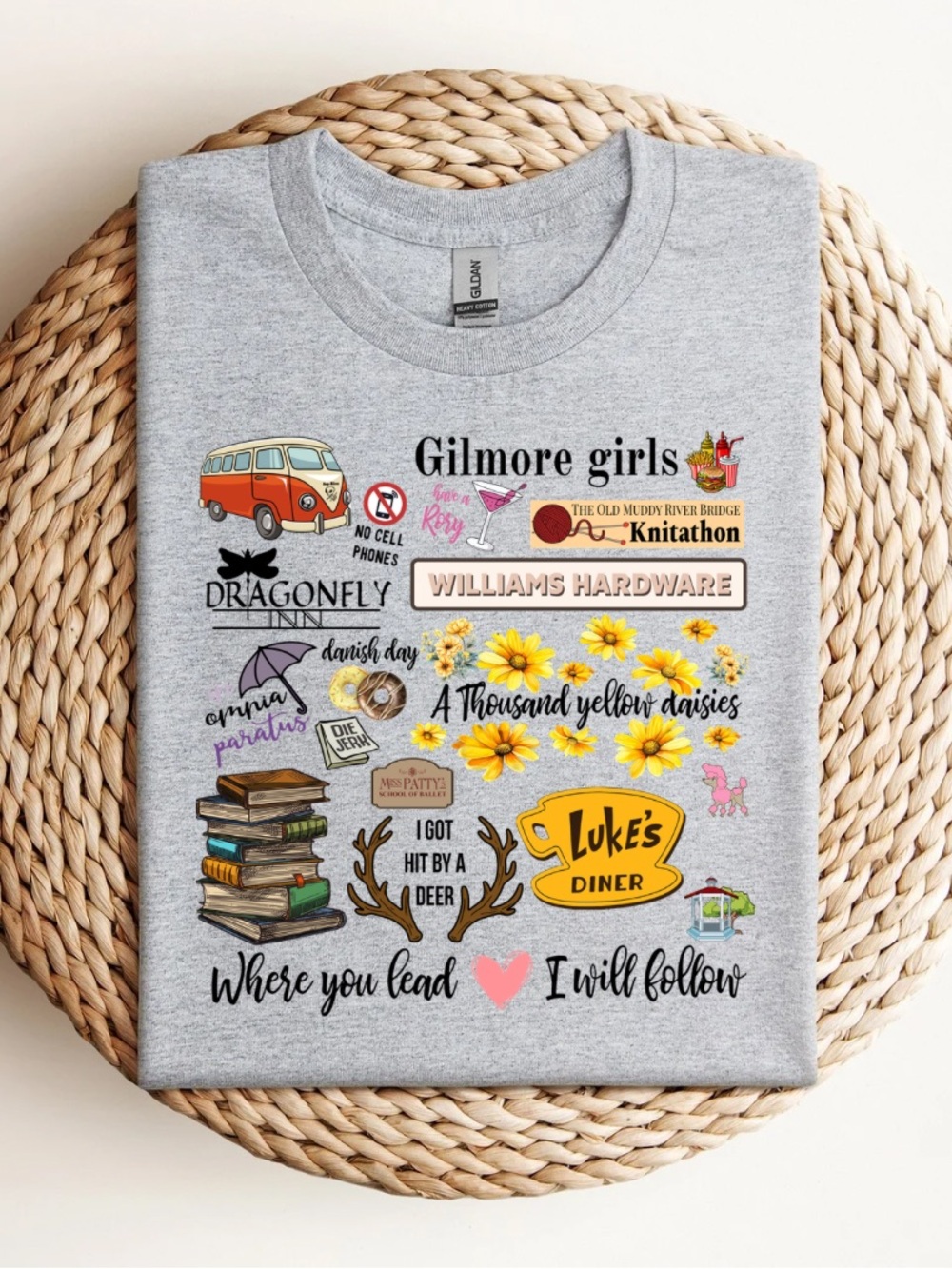 All Things Gilmore Girls T-Shirt